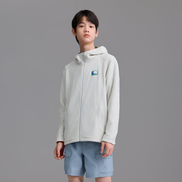 Kids NOC-Ultra-Lightweight Fleece-Lined Hooded Jacket