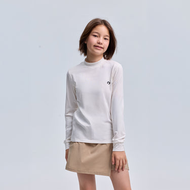 Kids NOC-BREATH-Cotton-Turtleneck T-shirt