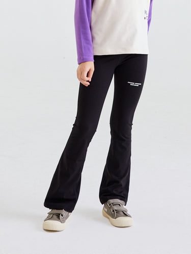 Kids Brushed Insulated Flared Pants