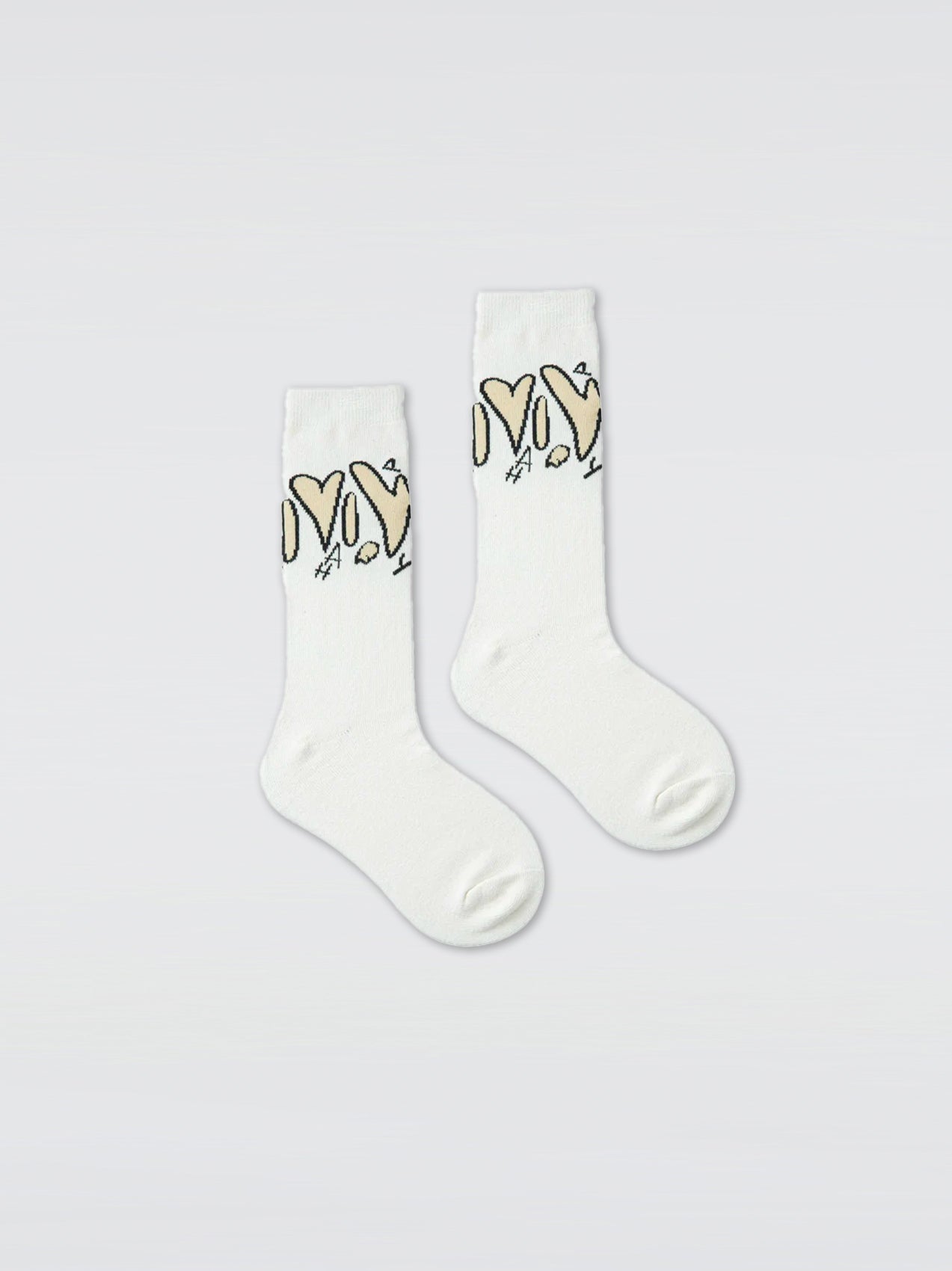 Anti Slip Mid-Calf Printed Socks