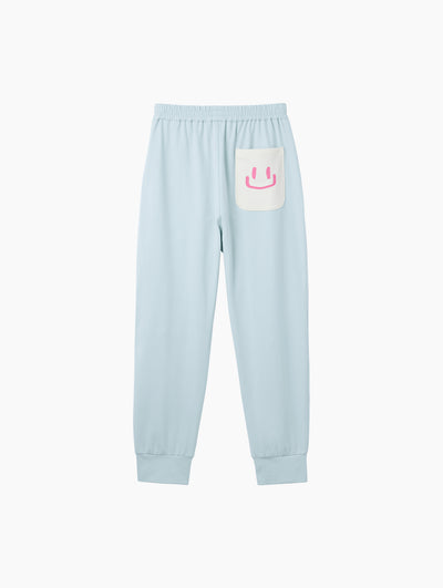 Breathable Cotton Family Matching Sweatpants