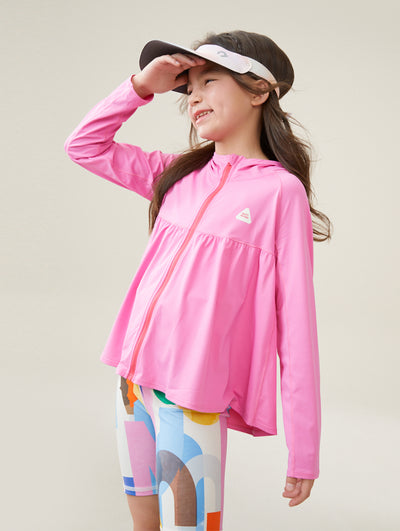 UPF50+ Sun-Protective Cape-style Jacket