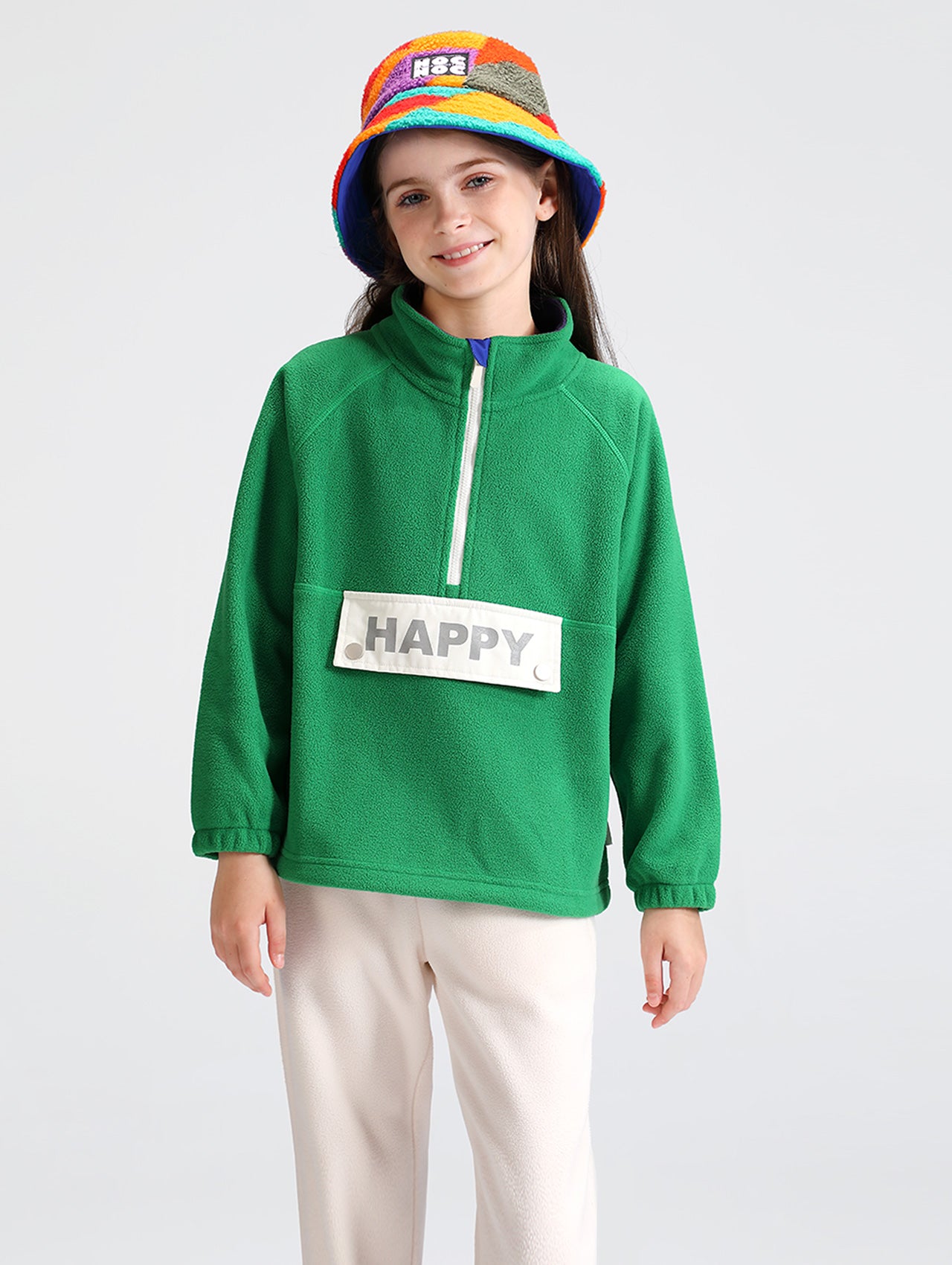 Popcorn Family Fleece Pullover