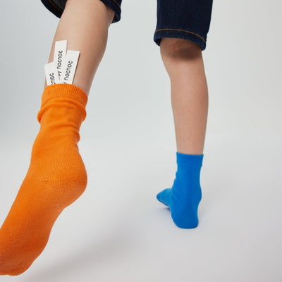 [Order To Get] Family Solid Color Mid Tube Socks