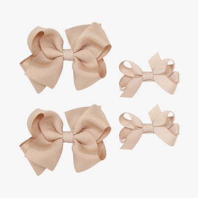 4-Piece Bow Hair Clips