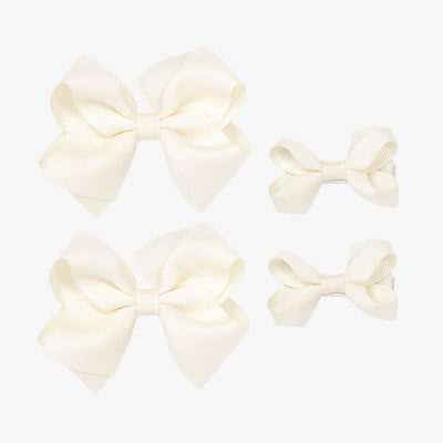 4-Piece Bow Hair Clips