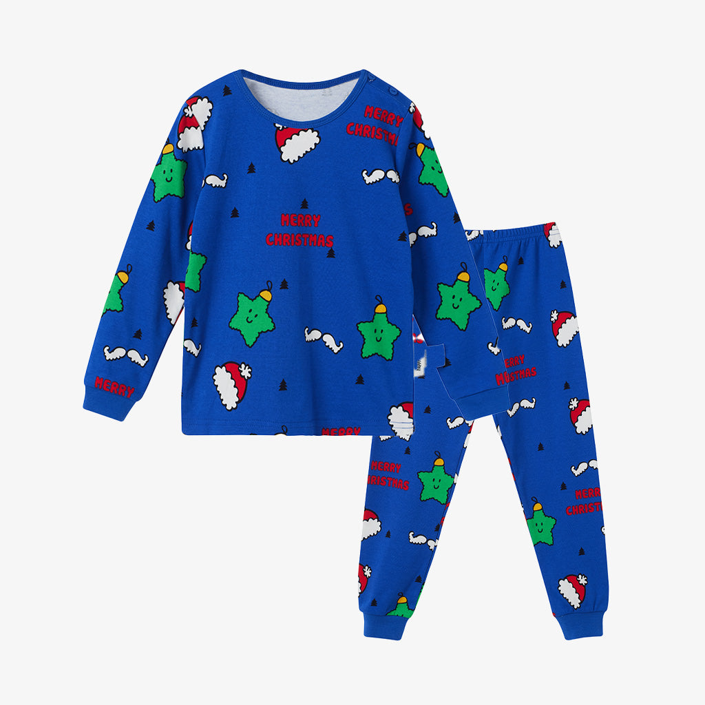 Christmas Cotton Print Pajama Set