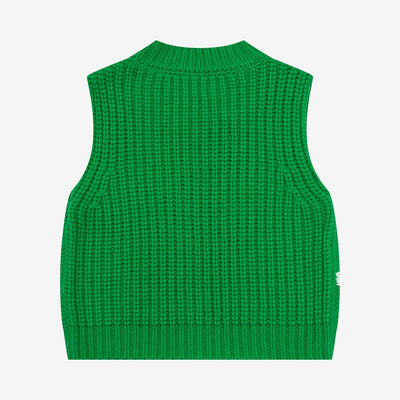 Solid Color Knit Vest