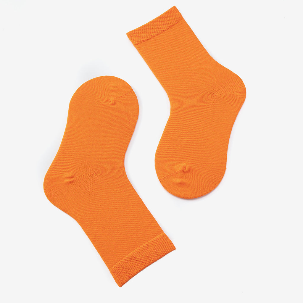 [Order To Get] Family Solid Color Mid Tube Socks