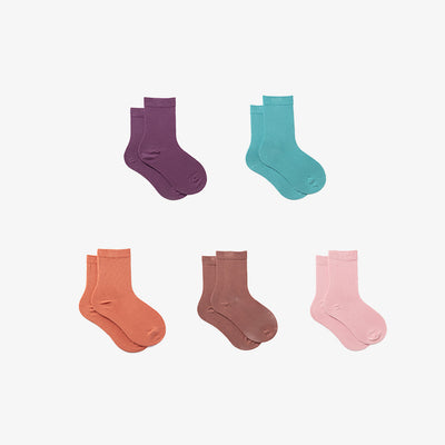 [Order To Get] Family Solid Color Mid Tube Socks