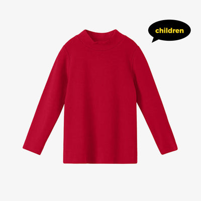Self-Heating Velvet Semi-High Neck Top