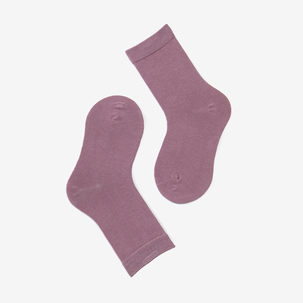 [Order To Get] Family Solid Color Mid Tube Socks