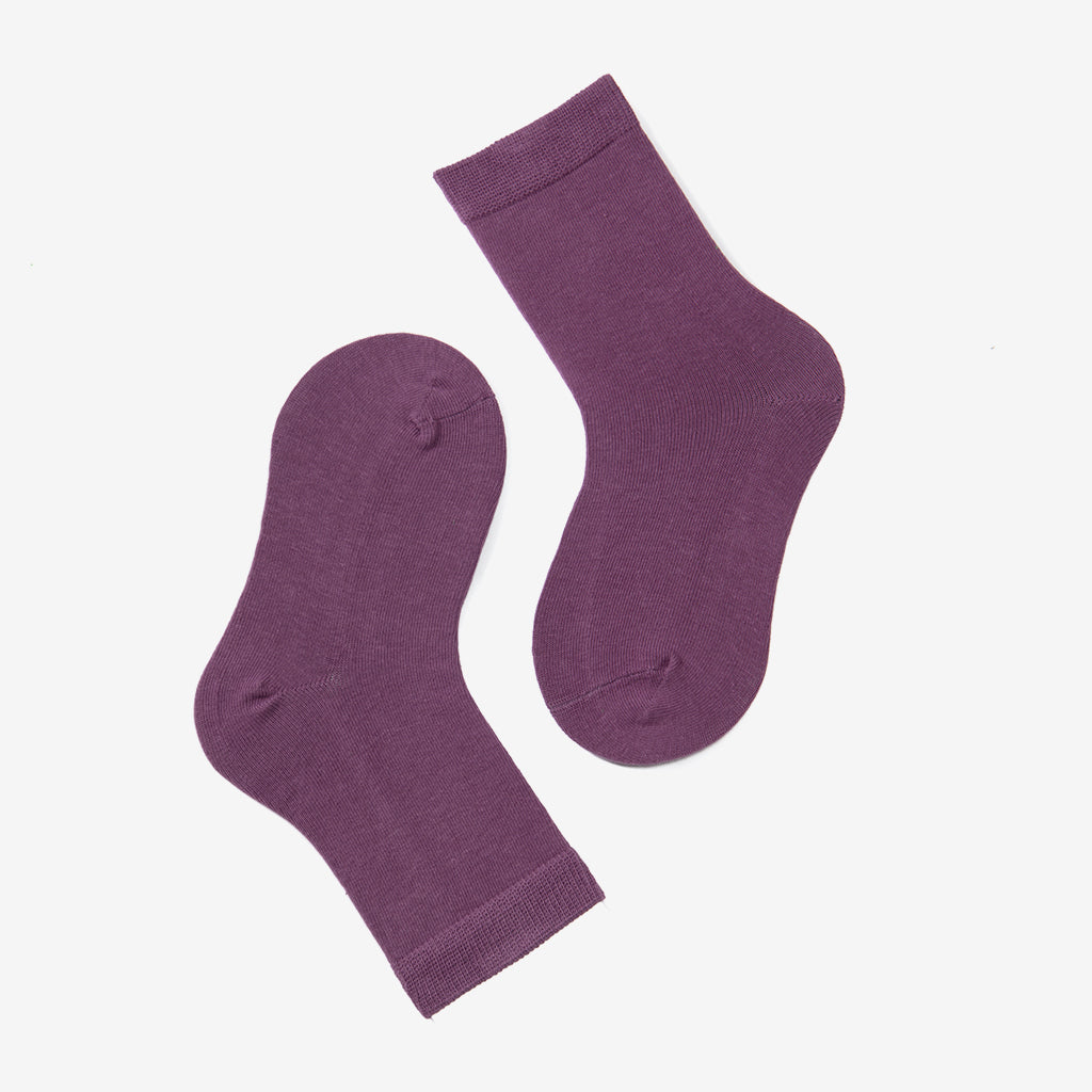 [Order To Get] Family Solid Color Mid Tube Socks