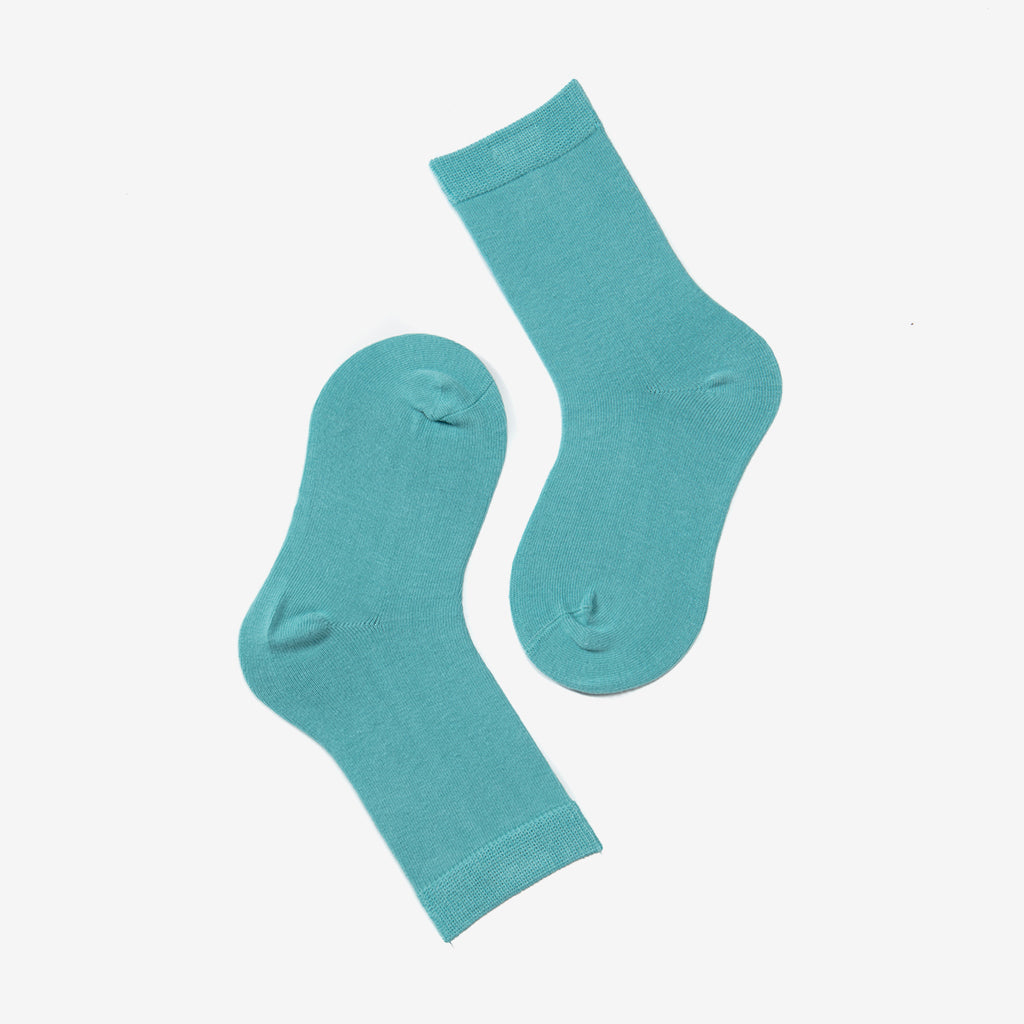 [Order To Get] Family Solid Color Mid Tube Socks