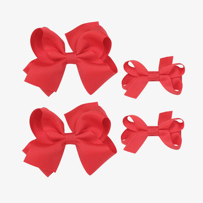 4-Piece Bow Hair Clips