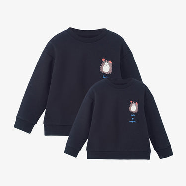 Print Round Neck Sweatshirt