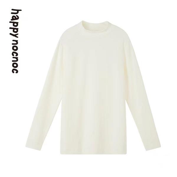 Adult Self-Heating Velvet Semi-High Neck Top